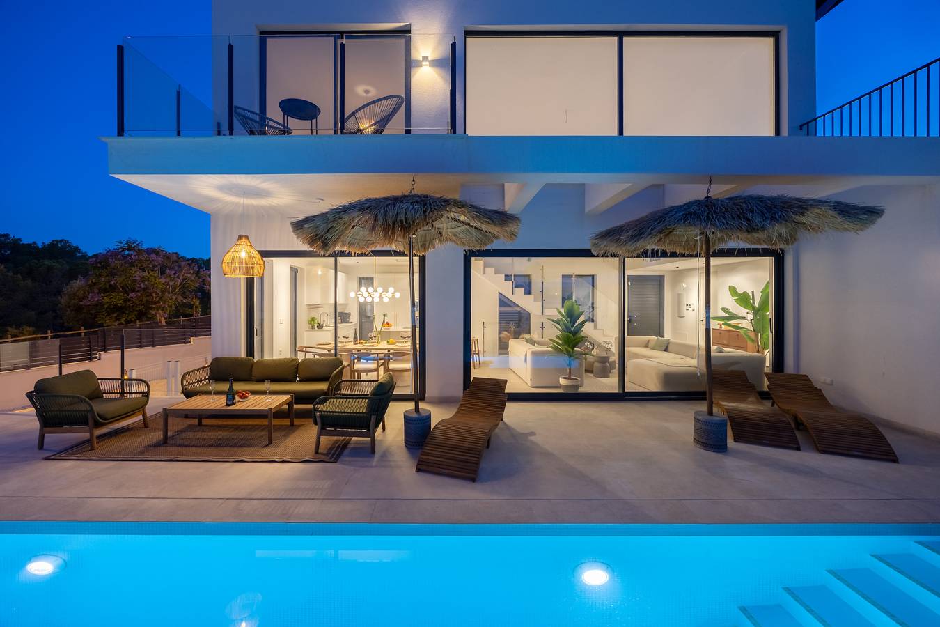 Villa für 8 Personen mit Pool in Polop, Costa Blanca