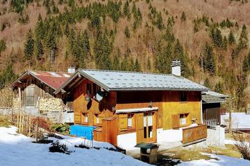 Chalet pour 8 personnes, avec balcon et jardin à Sixt-Fer-à-Cheval