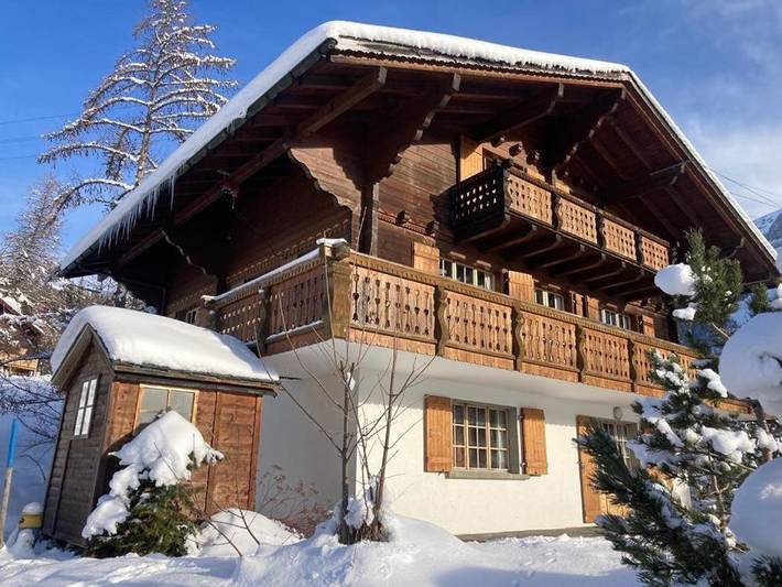 Gîte pour 4 personnes, avec jardin ainsi que terrasse et vue dans Les Diablerets - 2
