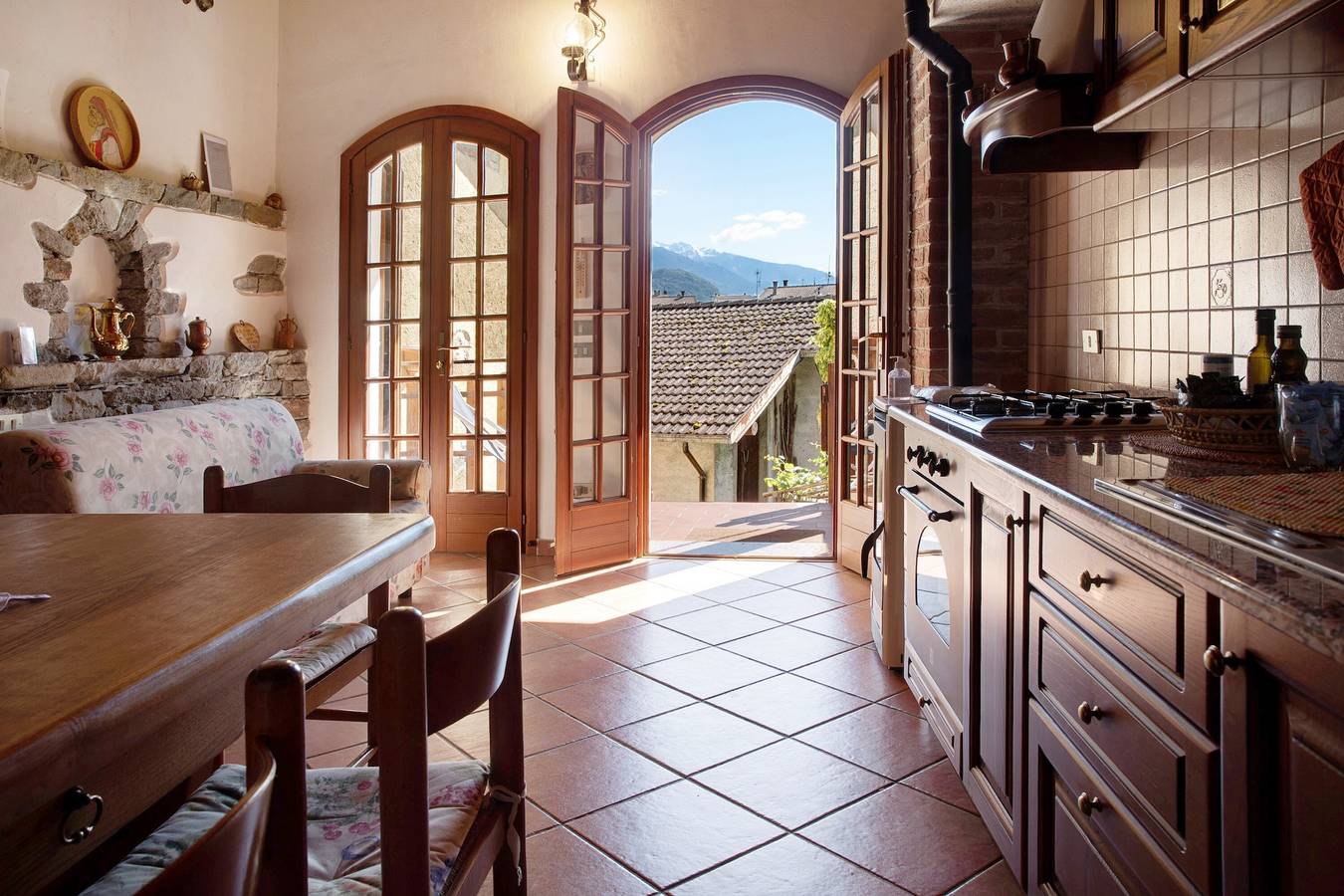 Ferienhaus 'In Valtellina Da Valter E Lella' mit Bergblick, Wlan & Klimaanlage in Poira (Colorina), Colorina