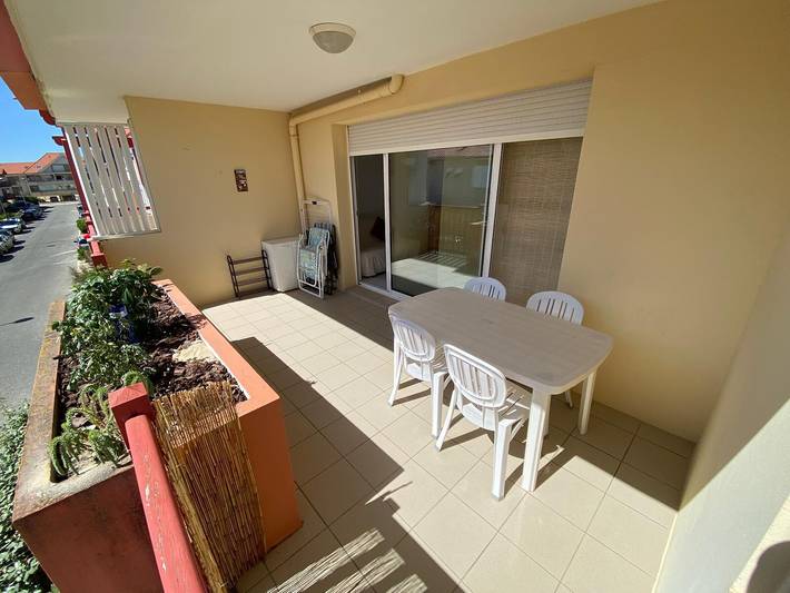 Gîte pour 4 personnes, avec balcon, adapté aux familles dans Plage Nord Des Sableres Vieux Boucau Les Bains