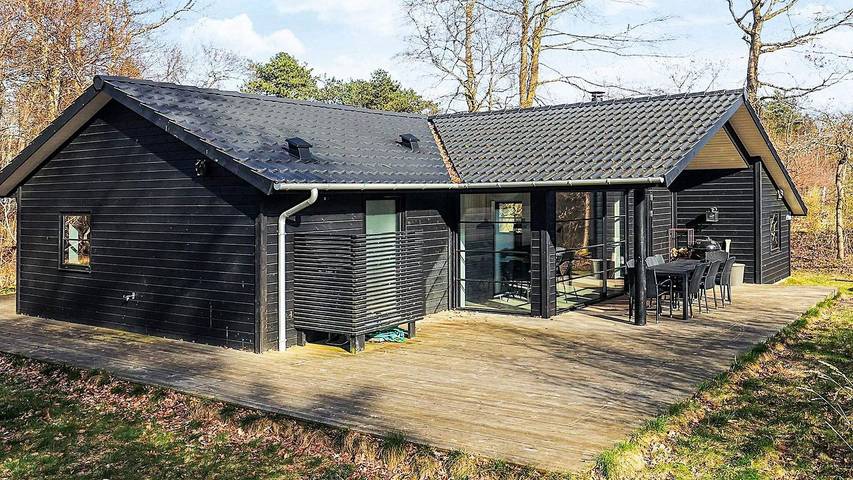 Ferieudlejning for 9 personer, med terrasse i Ellinge Lyng