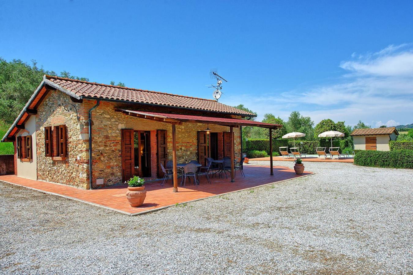 Villa für 6 Personen mit Pool in Bibbona, Etruskische Küste