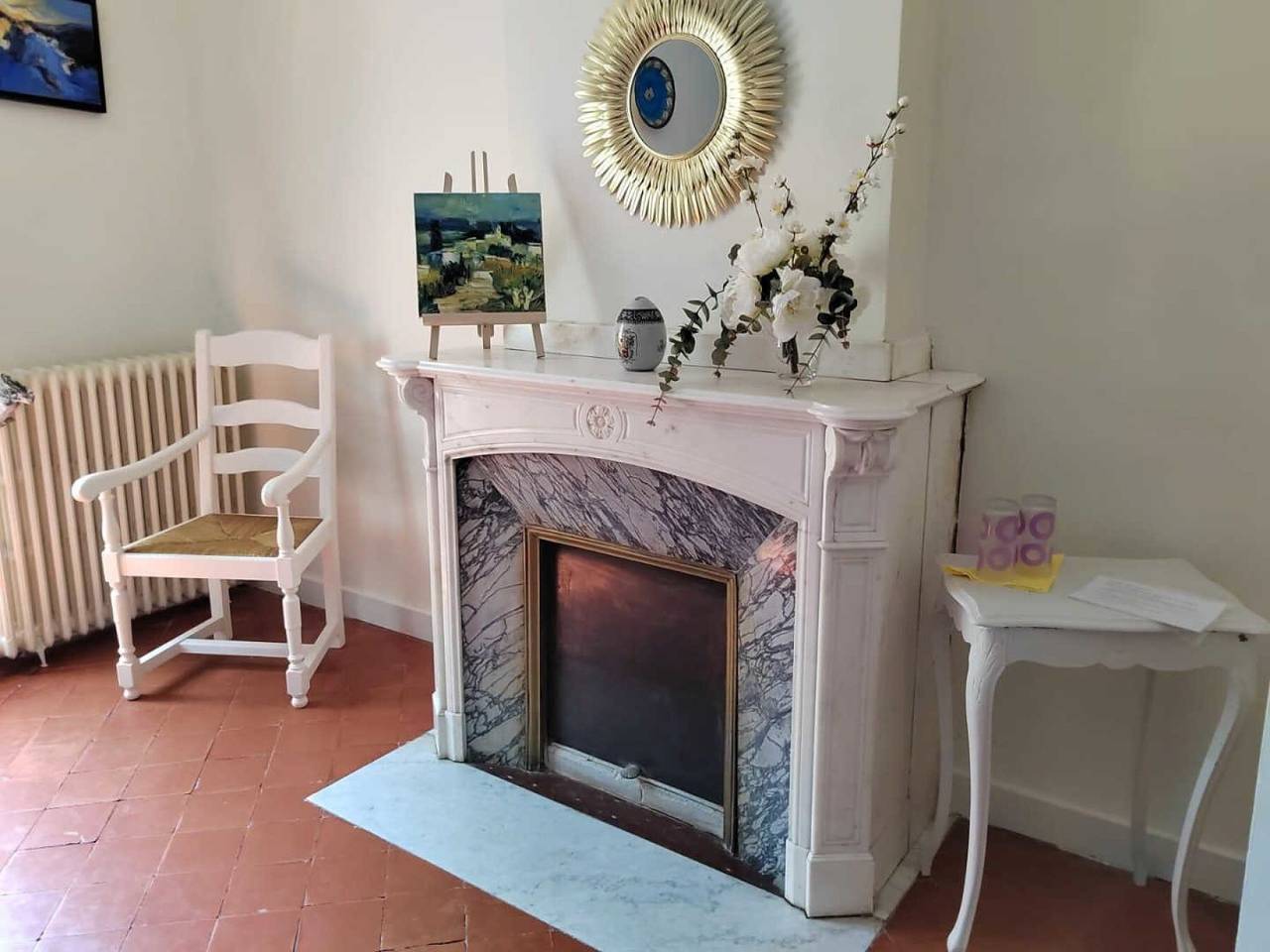 Chambre « Chambre 1 - La Note Bleue » avec terrasse partagée et Wi-Fi in Laure-Minervois, Région de Carcassonne