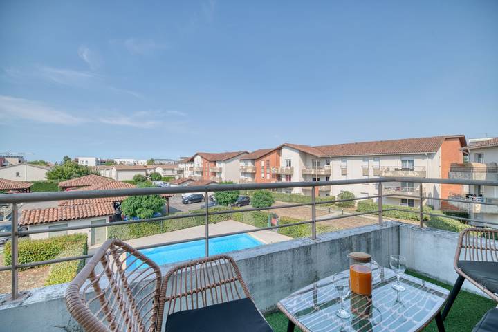 Appartement de vacances pour 4 personnes, avec Balcon