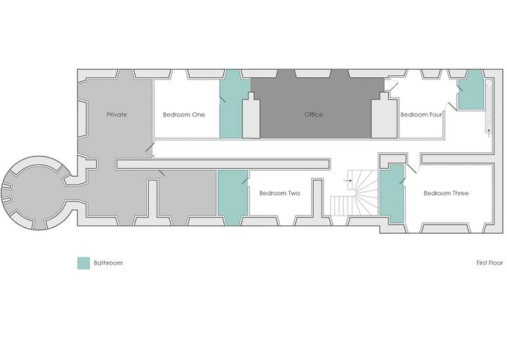 Château pour 18 personnes, avec jardin et terrasse dans la Manche - 4