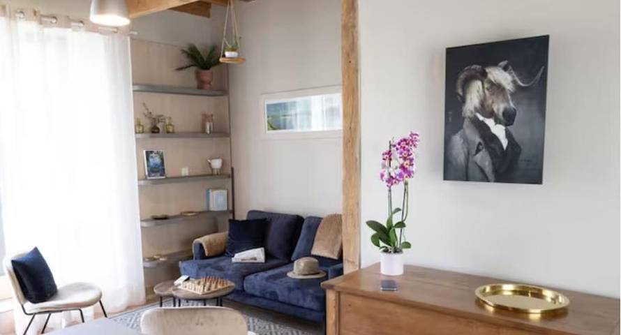 Maison de vacances pour 4 personnes, avec terrasse ainsi que jardin et vue - 1