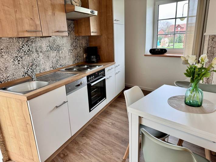 Ferienwohnung für 4 Personen, mit Terrasse und Garten in Rieste - 3