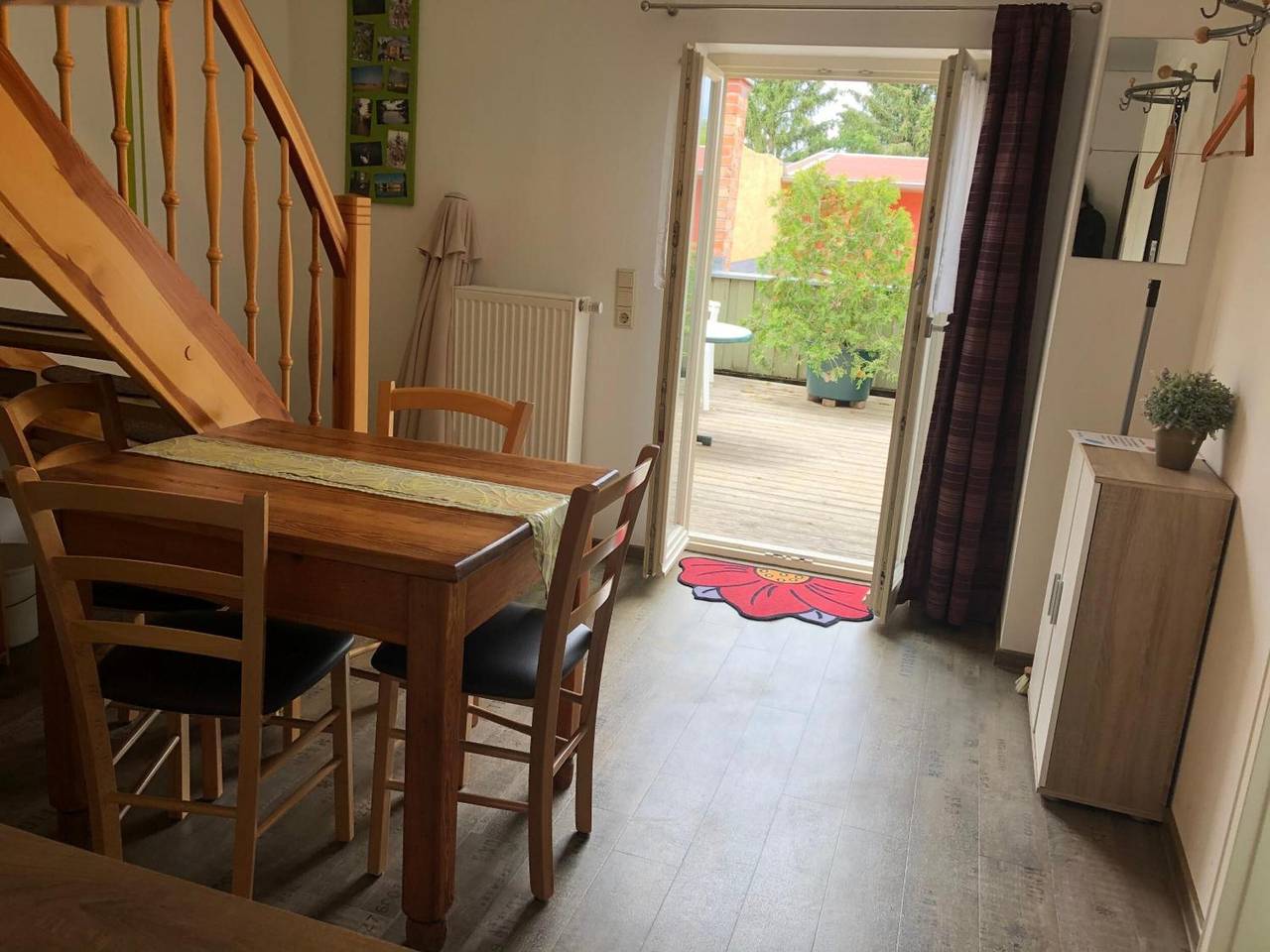 Ganze Wohnung, Goldener Anker, Maisonette-Wohnung mit Balkon in Rheinsberger See, Rheinsberg