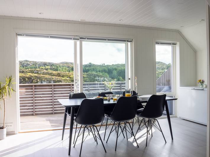 Ferienhaus für 8 Personen, mit Balkon und Terrasse sowie Garten am Fjord (Norwegen) - 3