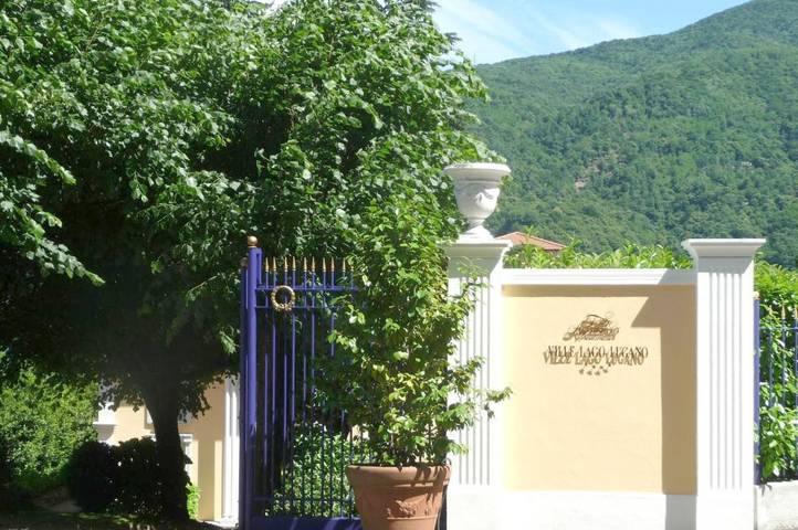 Ferienhaus für 4 Personen, mit Terrasse und Garten sowie Pool und Seeblick in Porto Ceresio