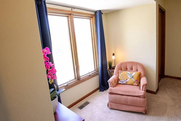 Vacation rental for 6 people, with yard in Kansas