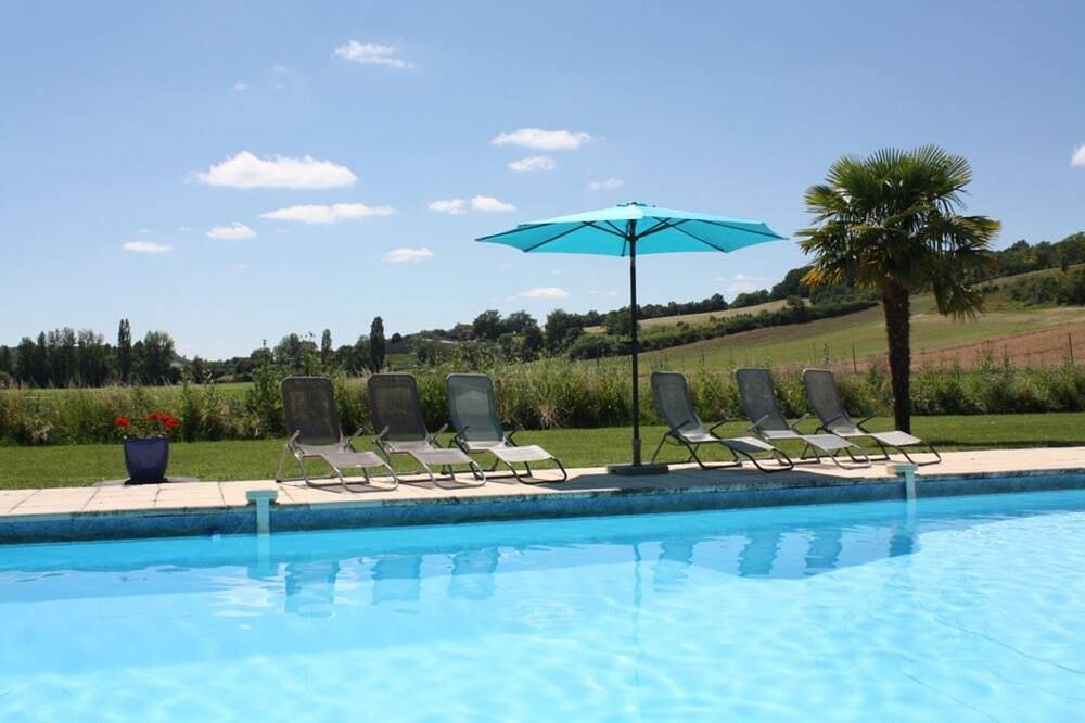 Ferienhäuser Grand Pré! Hugo Ferienhaus mit Pool - 4p - Tarn et Garonne - Occitanie in Roquecor, Quercy