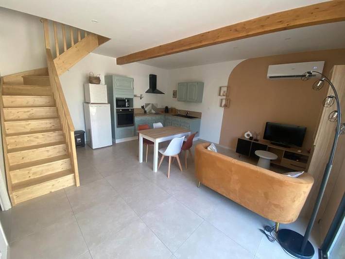 Location de vacances pour 5 personnes, avec Terrasse à Fontcouverte