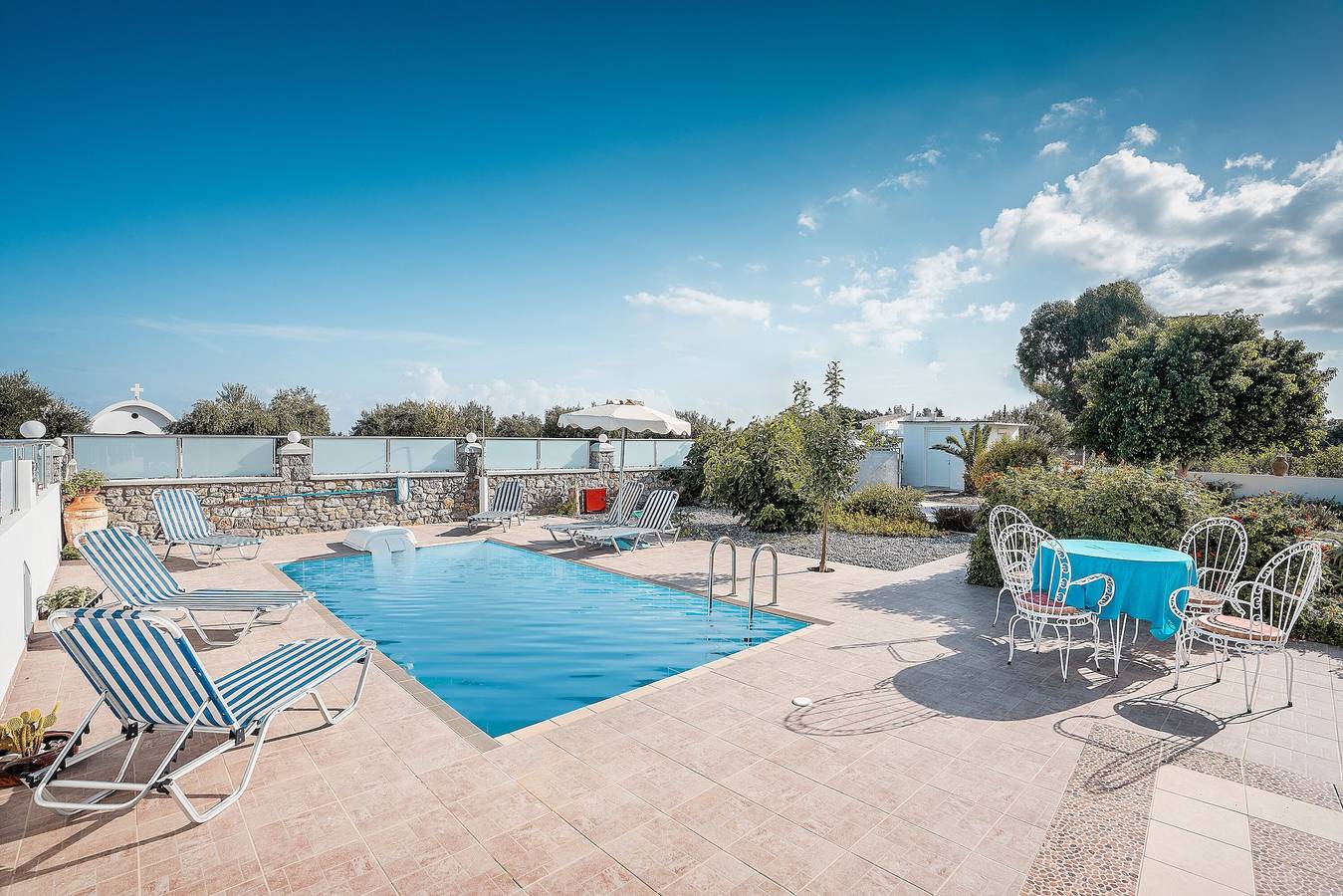 Landhaus 'Green Pearl' mit Meerblick, privatem Pool und Wlan in Rhodos