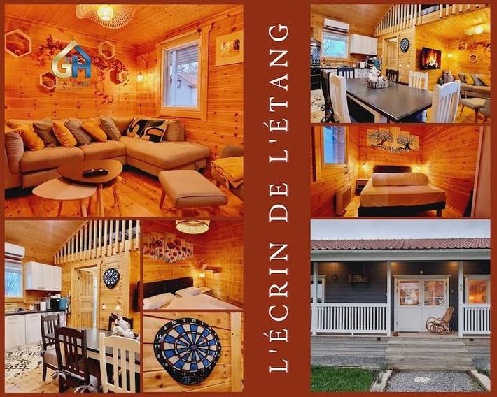 Gîte pour 10 personnes, avec jardin ainsi que vue et vue sur le lac à Bourbourg - 2