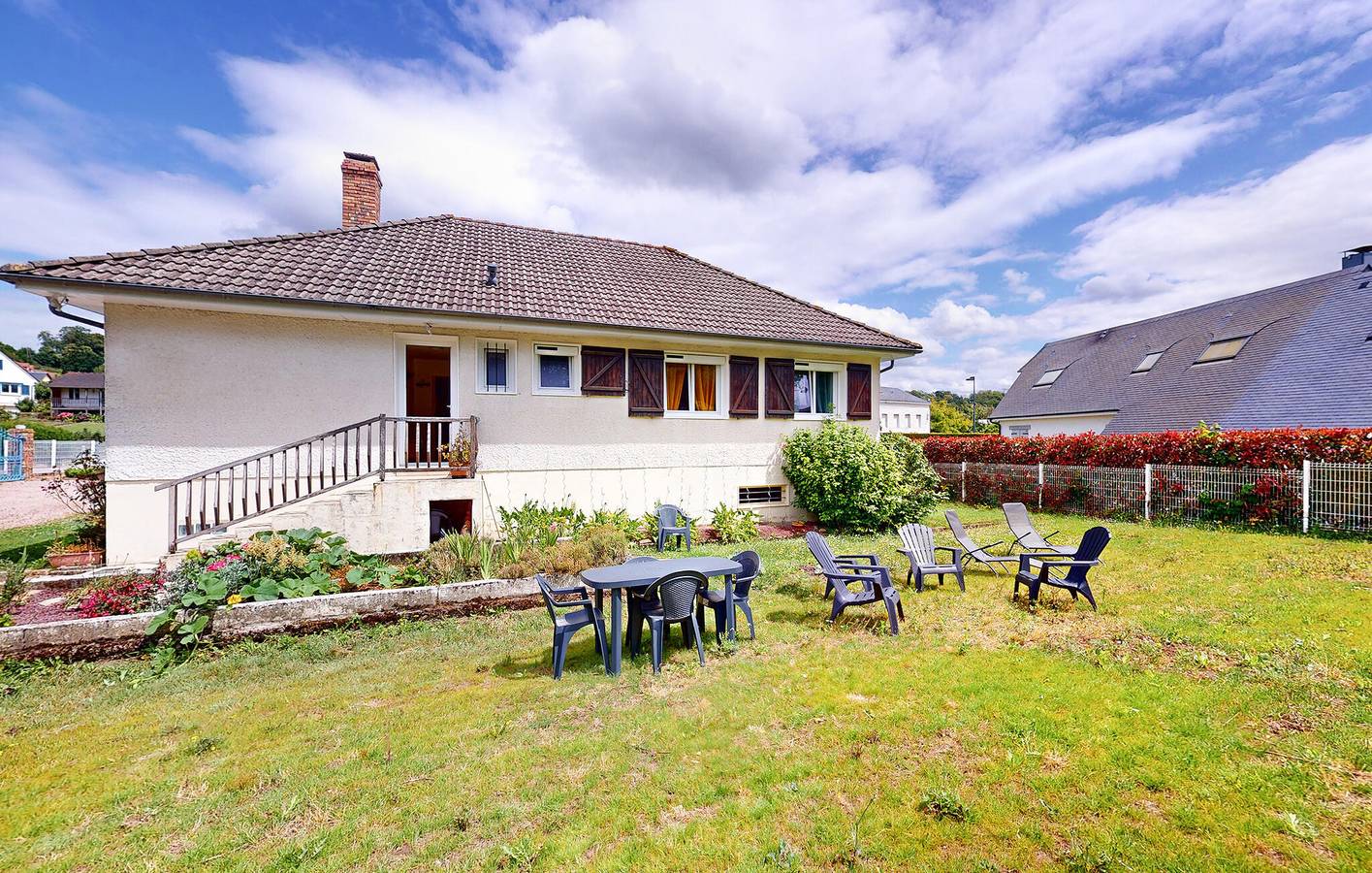 Charming Apartment near Montivilliers - Parking, Garden, TV in Saint-Philibert-de-la-Lézarde, Le Havre region