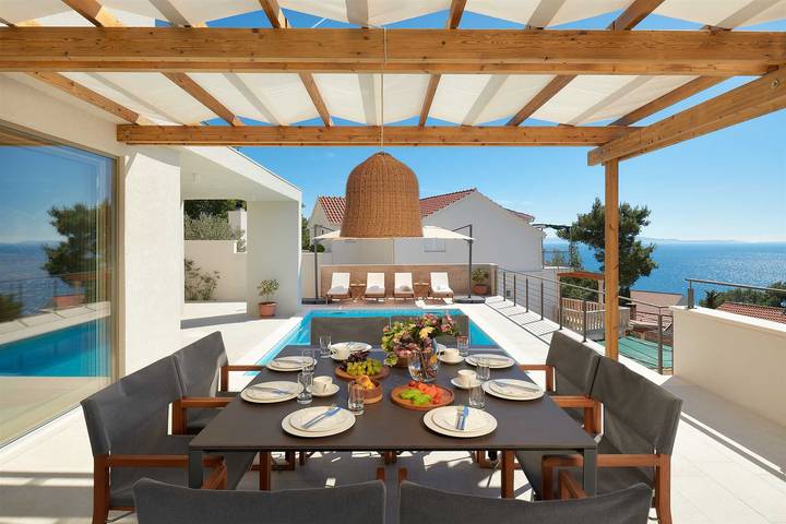 Villa für 6 Personen, mit Pool und Balkon, kinderfreundlich auf Hvar - 4