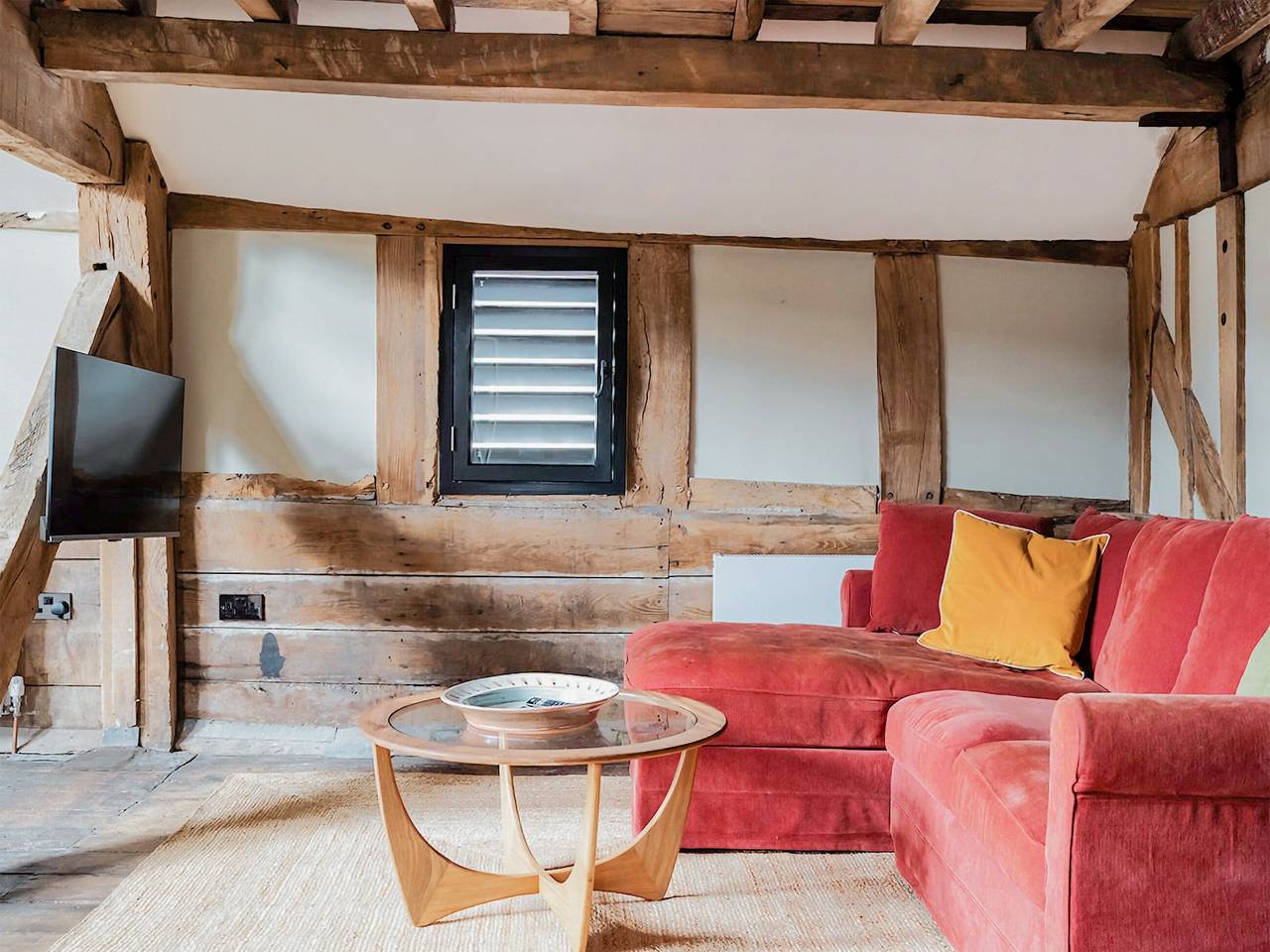 Hayloft Barn in Powys