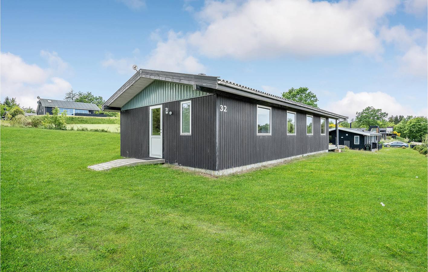 Feriehus for 10 personer med terrasse in Bønnerup Strand, Glesborg