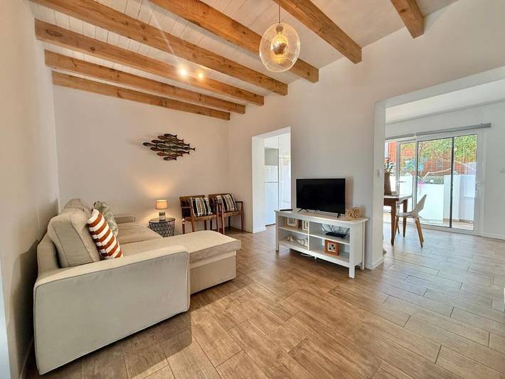 Casa rural para 4 personas, con jardín además de vistas y terraza, Se admiten mascotas en Costa da Caparica - 3