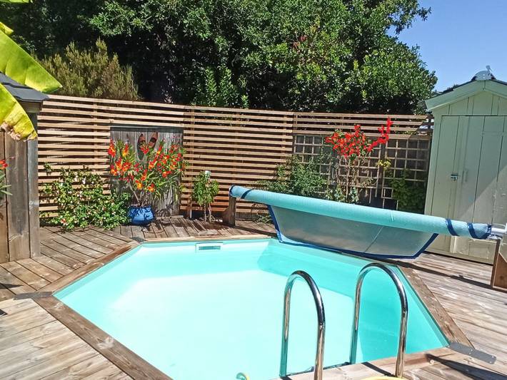Location de vacances pour 2 personnes, avec Terrasse et Jardin au Bassin d'Arcachon