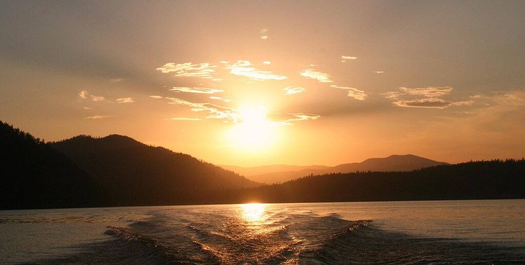 Der Friedrich Lee am Priestersee in Kaniksu Nationalwald
