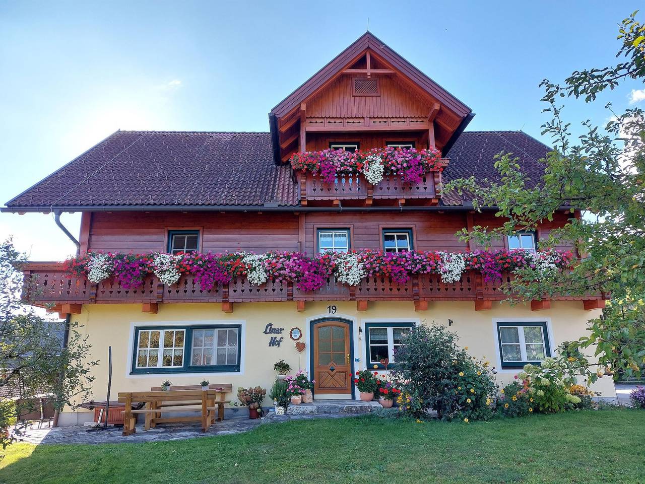 Ganze Ferienwohnung, Linarhof - App. 3 - Apartment/Wohn-Schlafraum/Bad, Wc in Haus, Schladming-Dachstein