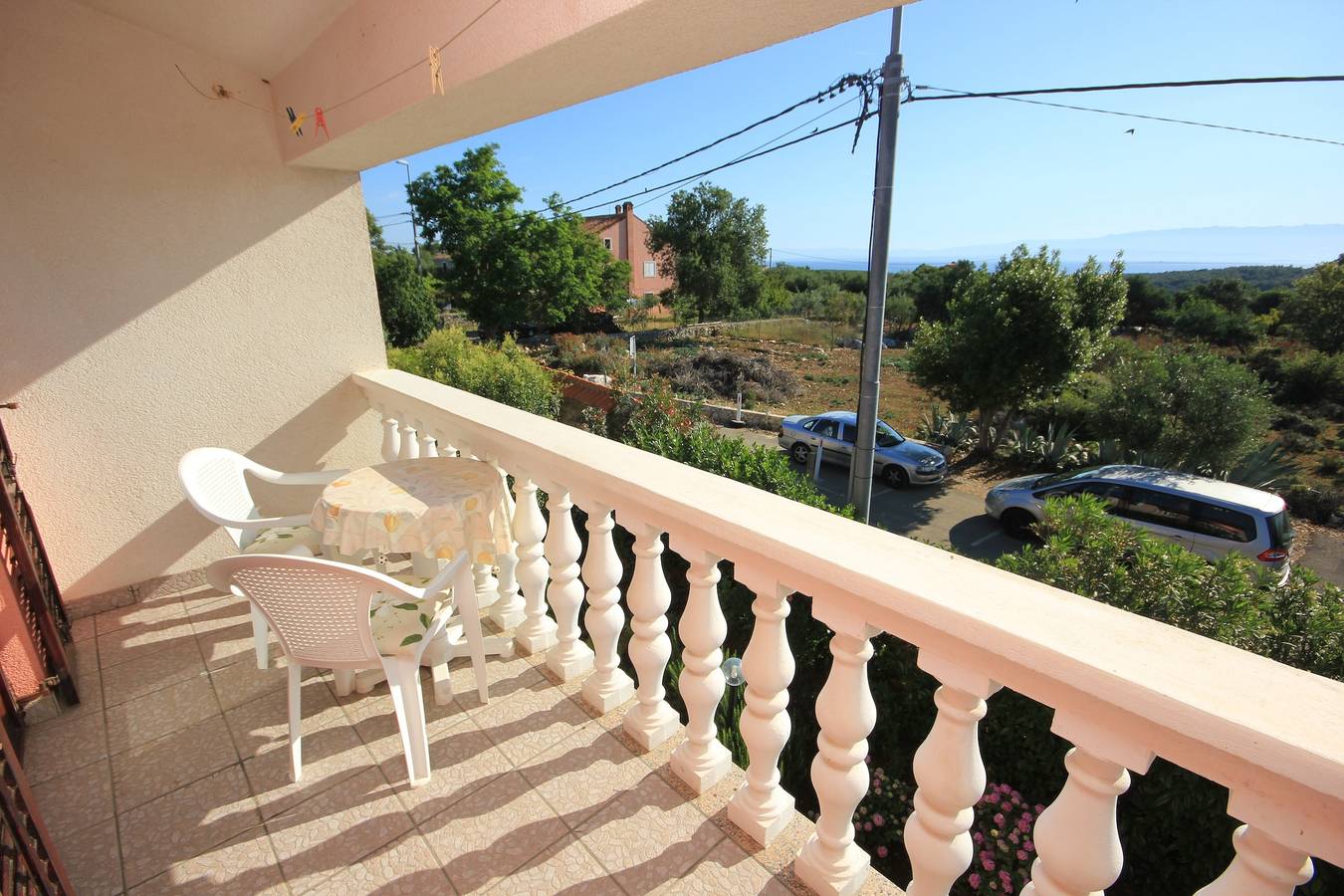 Ganze Wohnung, Studio Appartement mit Terrasse und Meerblick Punta kriza, Cres As-383-b in Lošinj, Cres