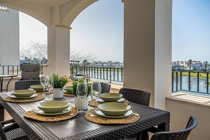 Entire apartment, Apartment "Casa Verde" with Mountain View, Shared Pool & Wi-Fi in Torre Pacheco, Costa Cálida