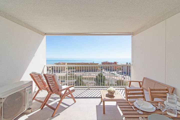 Appartamento per 5 persone, con piscina e terrazza a Canet d'En Berenguer