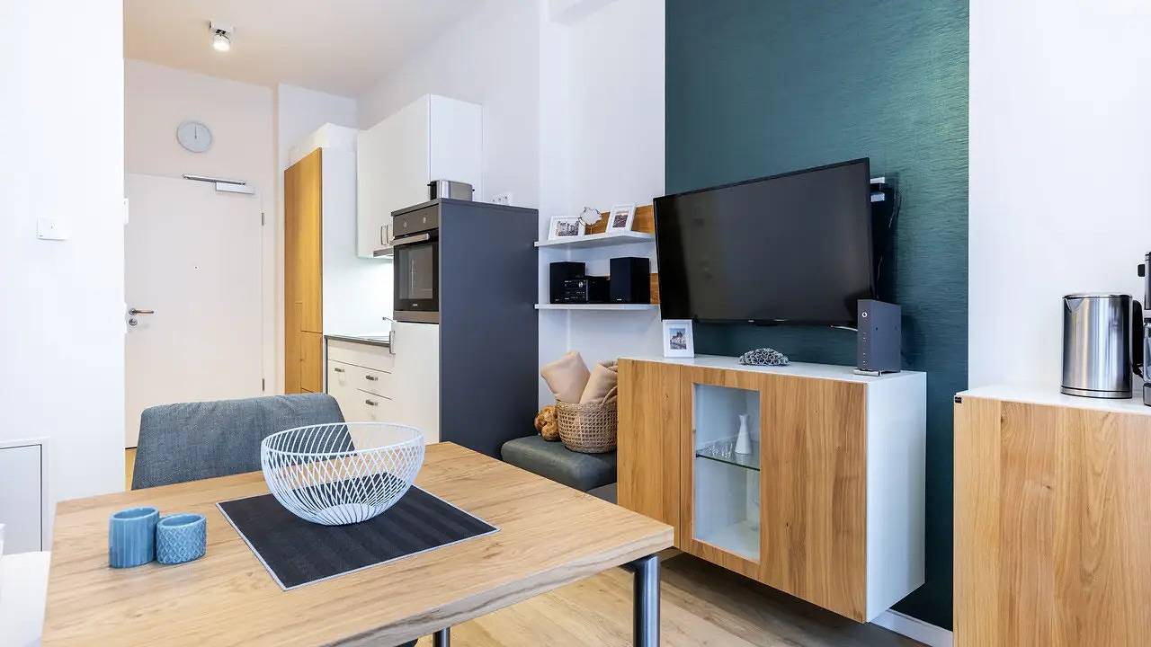 Ganze Ferienwohnung, Ferienwohnung für 2 Personen (26 m²) in Wismar in Wismar, Nordwestmecklenburg (Wismar und Umgebung)