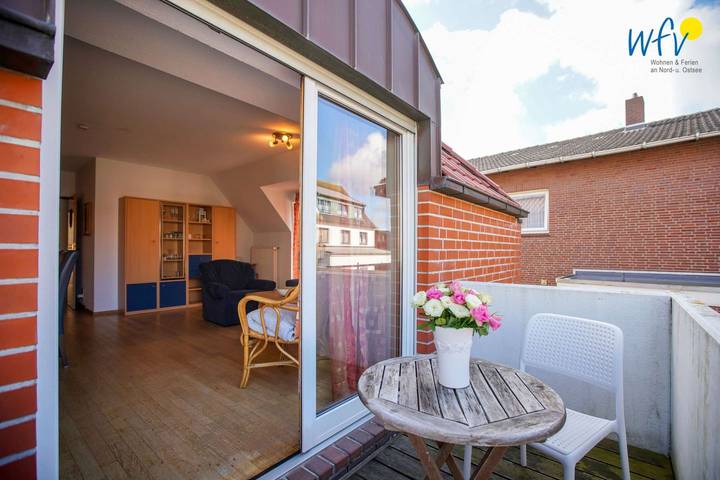 Ferienwohnung für 8 Personen, mit Balkon auf Borkum - 3