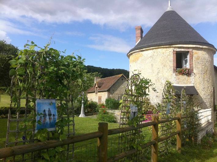 Gîte pour 4 personnes, avec jardin et vue dans Saint-Agnan-sur-Sarthe
