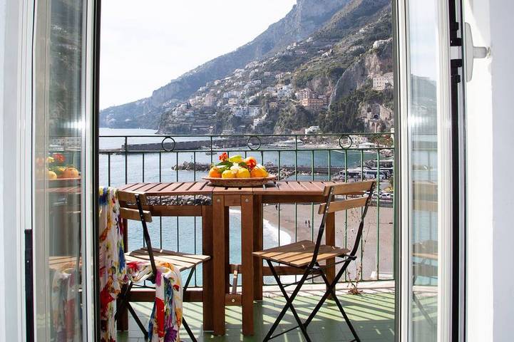 Ferienhaus für 2 Personen, mit Terrasse und Balkon/Terrasse in Amalfi