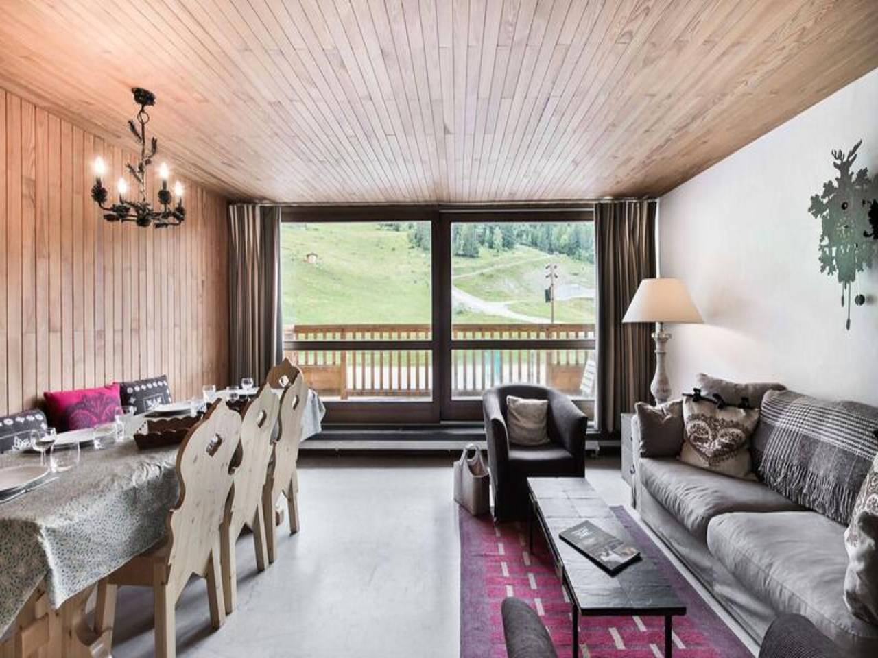 Apartamento entero, Lou Rei 408: Sala de estar luminosa y confortable con cocina abierta in Saint-Bon-Tarentaise, Les Trois Vallées