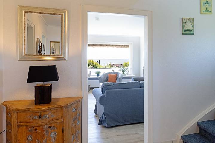 Ferienhaus mit Meerblick für 6 Personen, mit Garten und Ausblick sowie Sauna, mit Haustier auf Sylt - 4