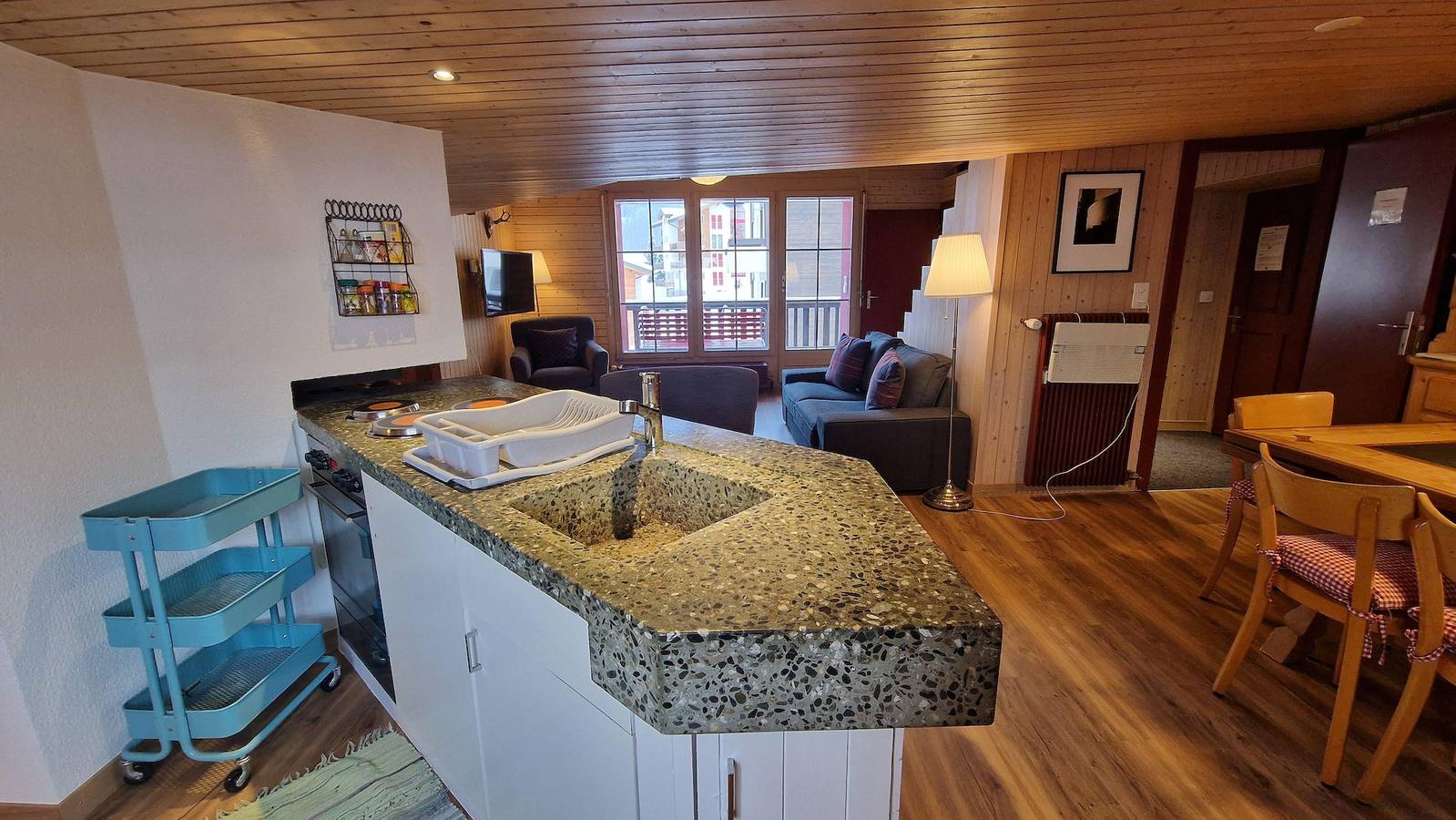 Appartement de vacances entier, Appartement à 6 lits in Saas-Fee, Alpes valaisannes