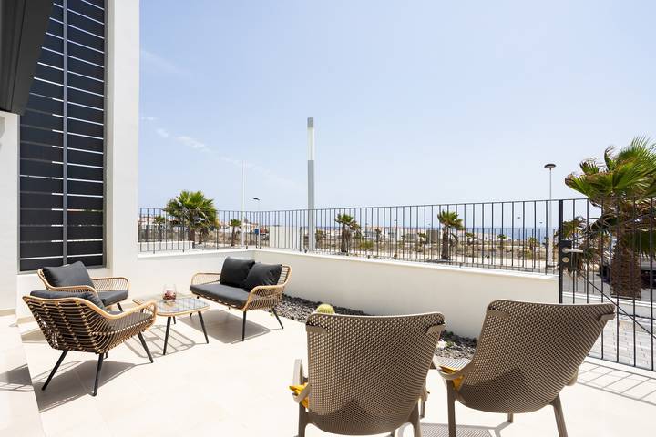 Appartement entier, Home2Book Orballo Sea Views Apt, Terrace&Pool in Abades, Arico