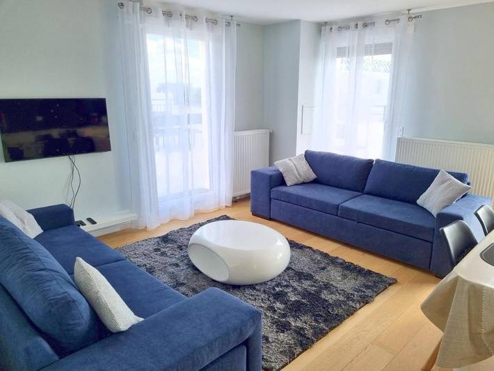 Ferienwohnung für 9 Personen, mit Ausblick und Garten sowie Seeblick in Disneyland Paris - 4