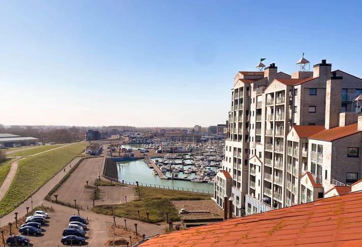 Ferienwohnung für 4 Personen, mit Meerblick und Garten