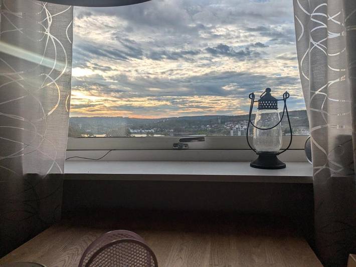 Ferienwohnung für 2 Personen, mit Ausblick und Seeblick sowie Balkon - 1