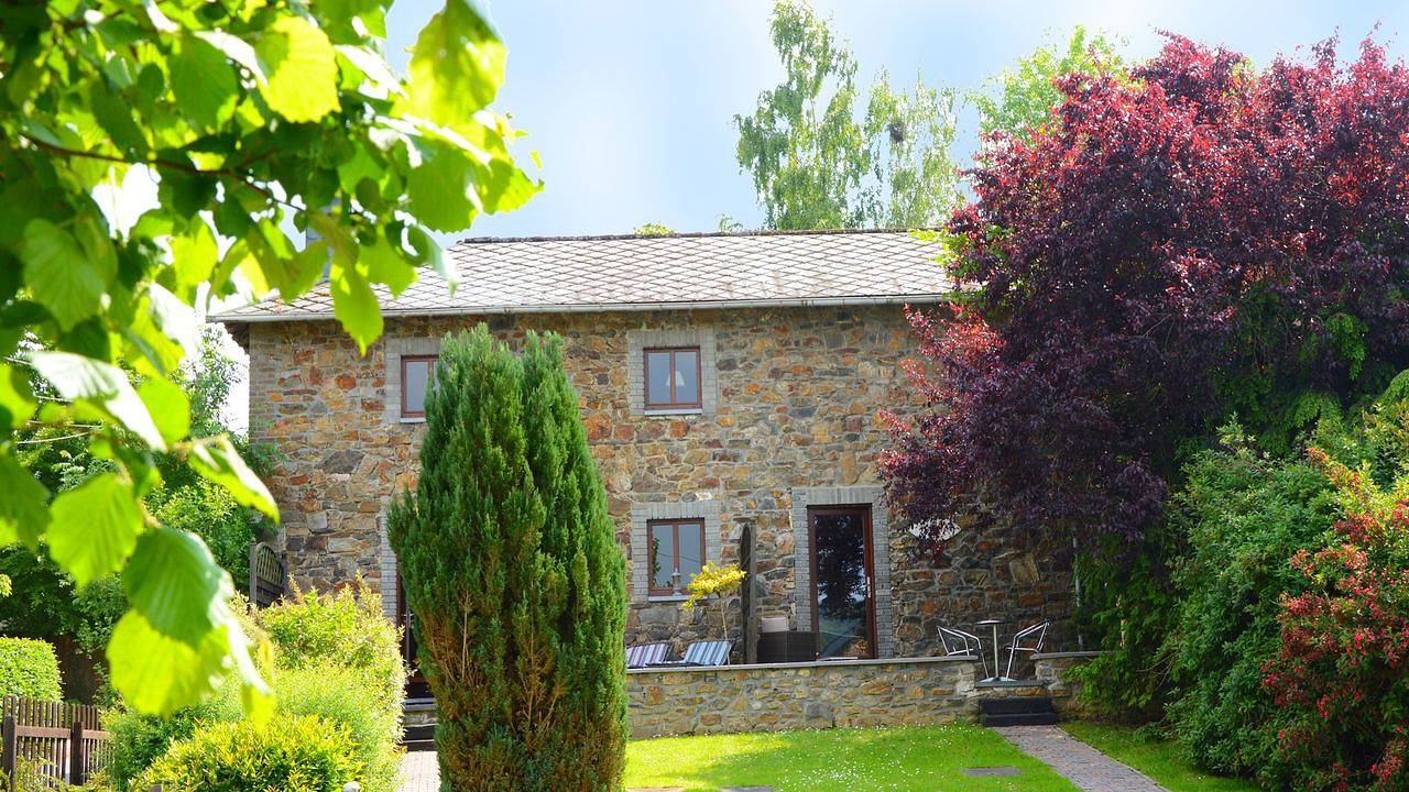 Vakantiehuis voor 3 personen met terras in Stoumont, Luik en omgeving