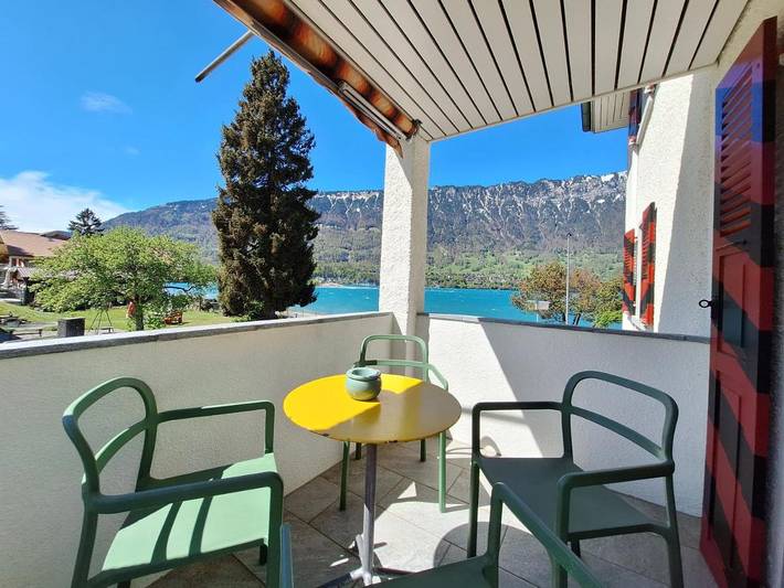 Ferienwohnung für 5 Personen, mit Garten und Seeblick sowie Ausblick - 1