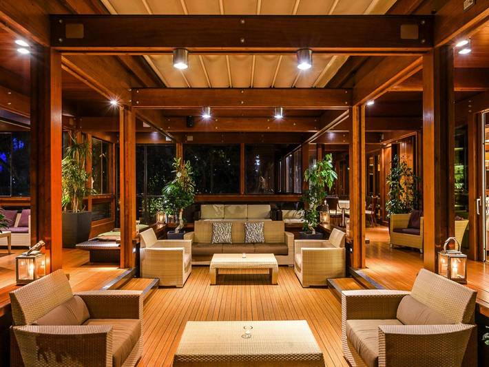 Bungalow per 4 persone, con terrazza e sauna nonché piscina in