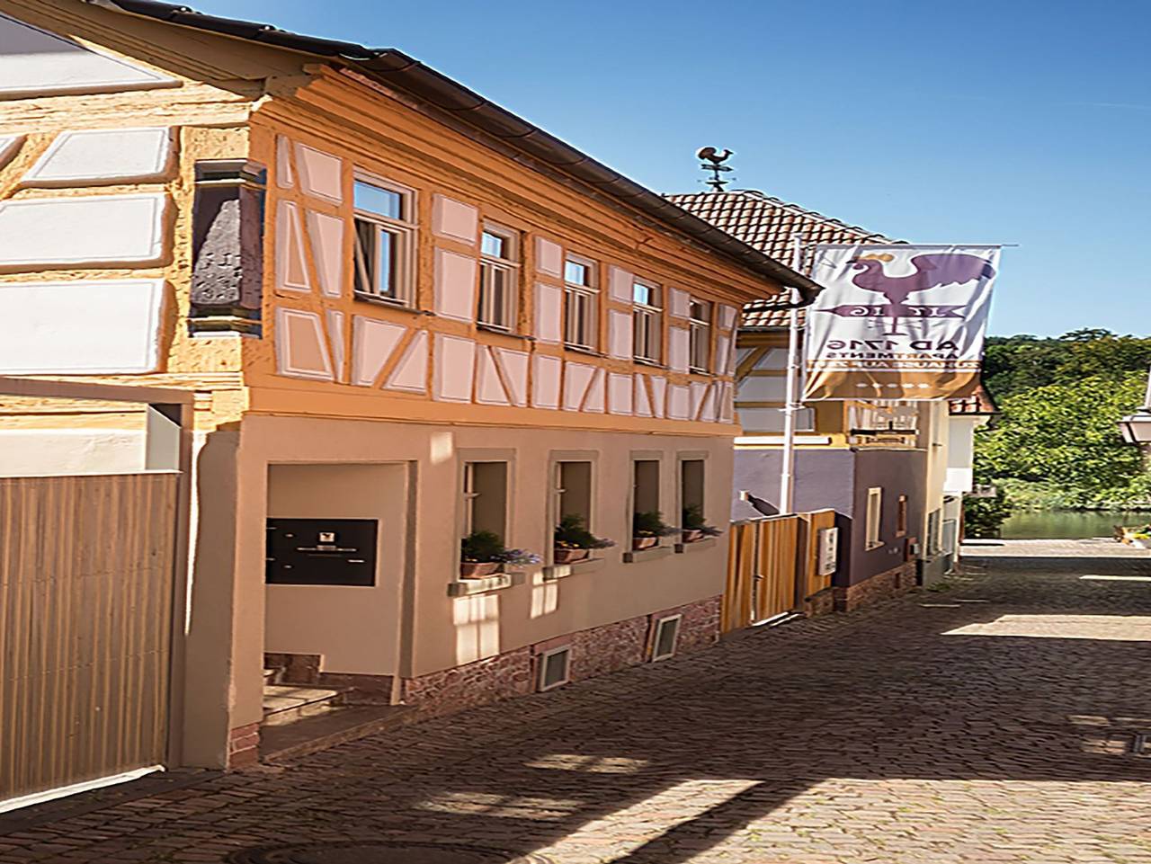 Ganze Ferienwohnung, Anno Domini 1716 Boutique-Hotel apartments - Dausch & Gässchen-Trög in Marktheidenfeld, Spessart-Mainland