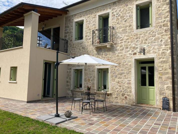 B&b per 2 persone, con Balcone e Terrazza nonché Giardino e Panorama in Colli Euganei