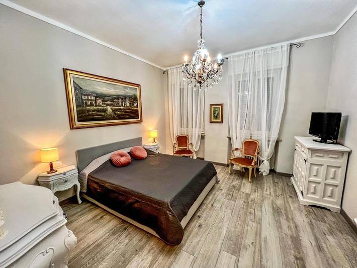 Gîte pour 2 personnes, avec Balcon ainsi que Terrasse et Vue à Verceil