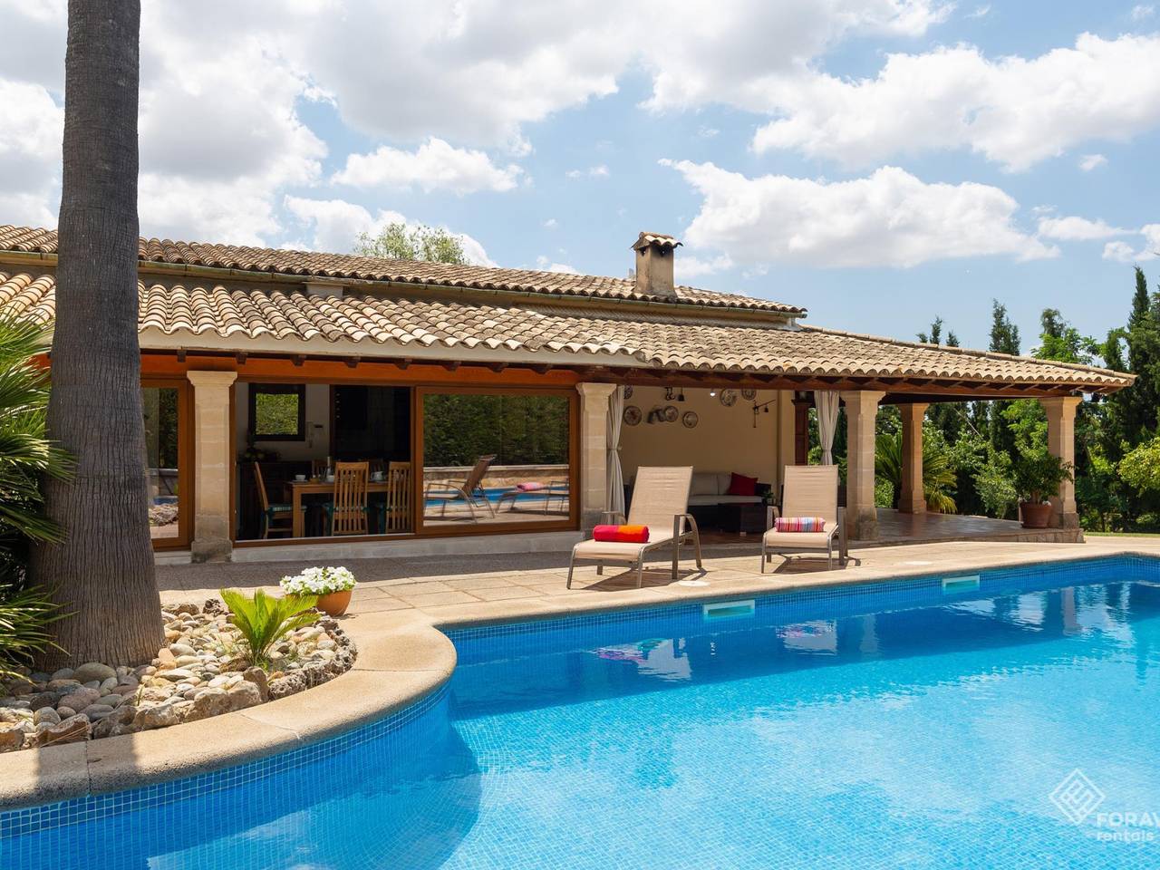 Es Pou de Biniamar - Schöne Villa mit Pool in Selva in Lloseta, Mallorca Inselmitte