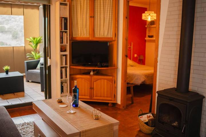 Apartamento para 6 personas, con Balcón y Terraza además de Piscina y Vistas en Benamahoma
